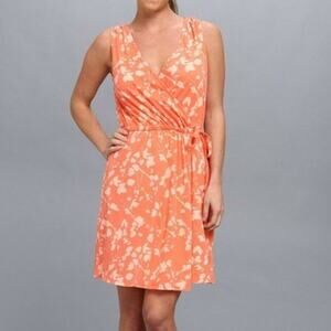 The North Face Joice Floral Wrap Dress XS Sleeveless Midi